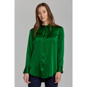 KOŠILE GANT D1. ARCHIVE SILK SHIRT zelená 38