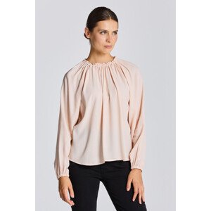 KOŠILE GANT D2. BOATNECK BLOUSE růžová 42