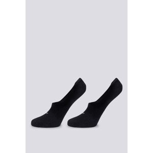 PONOŽKY GANT INVISIBLE SOCKS 2-PACK černá 40/42