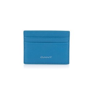 POUZDRO NA PLATEBNÍ KARTY GANT UNISEX. LEATHER CARD HOLDER modrá None