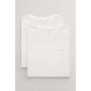 SPODNÍ PRÁDLO GANT C-NECK T-SHIRT 2-PACK bílá XL