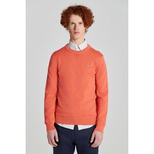 SVETR GANT COTTON FLAMME C-NECK růžová M