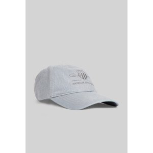 KŠILTOVKA GANT TONAL ARCHIVE SHIELD LINEN CAP modrá None