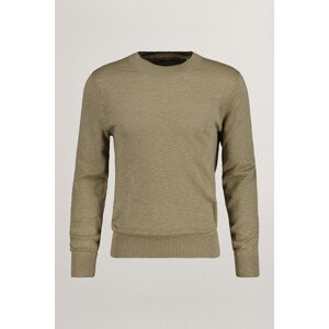 SVETR GANT COTTON LINEN C-NECK hnědá L