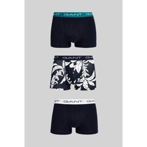 SPODNÍ PRÁDLO GANT PALM LEI PRINT TRUNK 3-PACK modrá XXXL