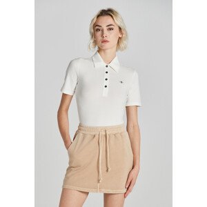 POLOKOŠILE GANT SLIM COT/ELA SS POLO bílá XL