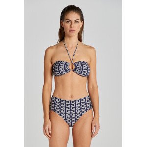 PLAVKY GANT G PATTERN BANDEAU VRCHNÍ DÍL modrá XS