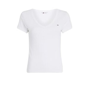 Tommy Jeans DW0DW17385 WOMAN white Velikost: XS