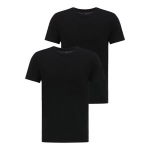 Pánské tričko LEE L680CM01 TWIN PACK CREW BLACK Velikost: L