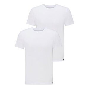 Pánské tričko LEE L680CM12 TWIN PACK CREW WHITE Velikost: M
