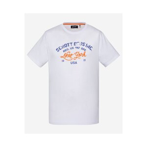 Schott TSTOBY MEN white Velikost: XL