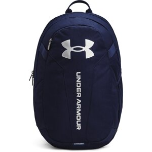 Under Armour Hustle Lite Backpack Midnight Navy/ Midnight Navy/ Metallic Silver