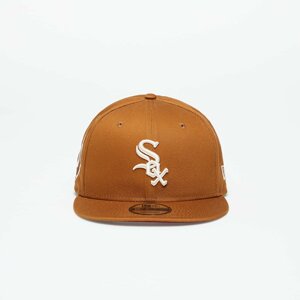 New Era Chicago White Sox Side Patch 9Fifty Snapback Cap Toasted Peanut/ Stone