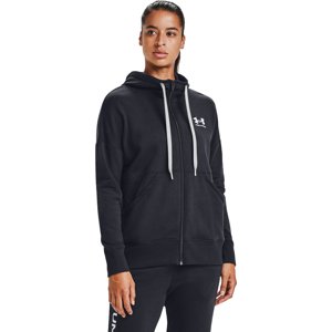 Mikina Under Armour W Rival Fleece Full-Zip Hoodie Black/ White XS