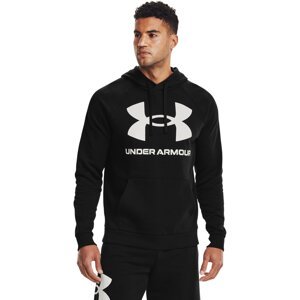 Mikina Under Armour Rival Fleece Big Logo Hoodie Black/ Onyx White S