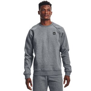 Mikina Under Armour Rival Fleece Crew Gray/ Onyx White XL