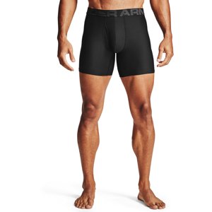 Boxerky Under Armour Tech 6In 2 Pack Black S