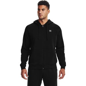 Under Armour Rival Fleece Fz Hoodie Black/ Onyx White M