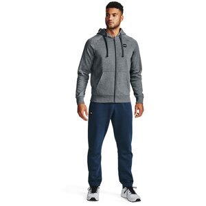 Mikina Under Armour Rival Fleece Fz Hoodie Pitch Gray Light Heather/ Onyx White S