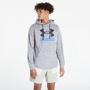 Mikina Under Armour Rival Terry Logo Hoodie Onyx White/ Black M