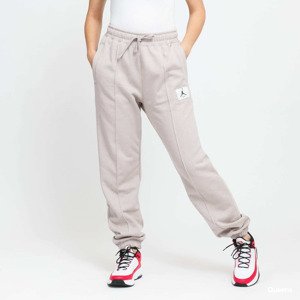 Kalhoty Jordan Women's Fleece Pants Moon Particle/ Htr/ Thunder Grey L