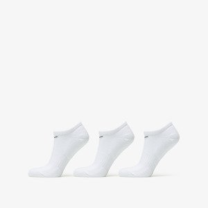 Ponožky Nike Everyday Cushioned Training No-Show Socks 3-Pack White/ Black XL