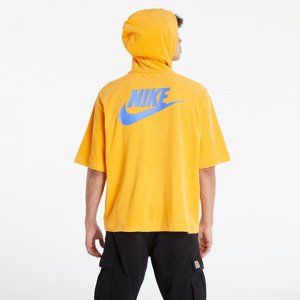 Tričko Nike NSW Hbr-S Short Sleeve Top Kumquat/ Medium Blue M