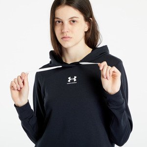 Mikina Under Armour Rival Terry Hoodie Black/ White XS