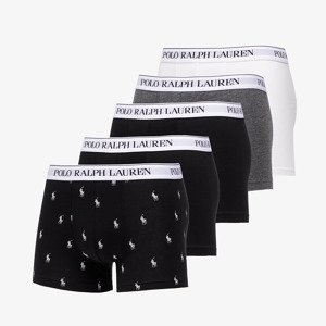 Boxerky Polo Ralph Lauren Stretch Cotton Five Classic Trunks Black/ Grey/ White S