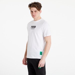 Tričko Puma x Minecraft Graphic Tee White L