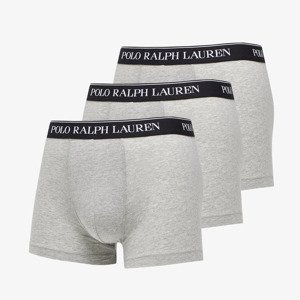 Boxerky Ralph Lauren Stretch Cotton Classic Trunks 3-Pack Grey XL