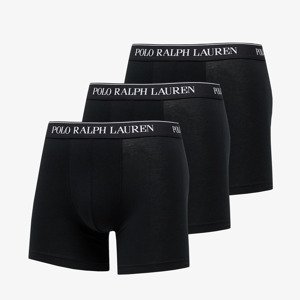Boxerky Ralph Lauren Stretch Cotton Boxer Briefs 3-Pack Black S