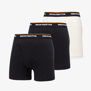 Boxerky Heron Preston Logo Trunk 3 Pack Black/ White XS