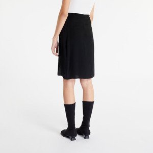 Sukně Calvin Klein Jeans Tie Detail Midi Skirt Black S