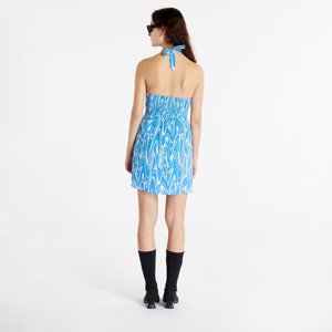 Šaty Tommy Jeans Psychedelic Halter Dress Blue Psychedelic Print L