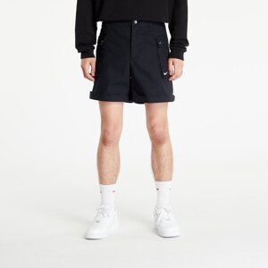Šortky Nike Life Men's Woven Cargo Shorts Black/ White 34