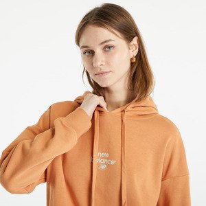 Mikina New Balance Essentials Reimagined Archive Hoodie Brown XS