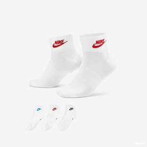 Ponožky Nike Everyday Essential Ankle Socks 3-Pack White XL