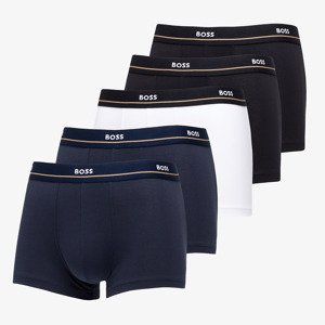 Boxerky Hugo Boss Trunk 5 Pack Essential Multicolor L