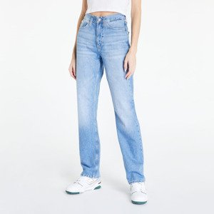Džíny Calvin Klein High Rise Straight Jeans Denim Light W26/L32