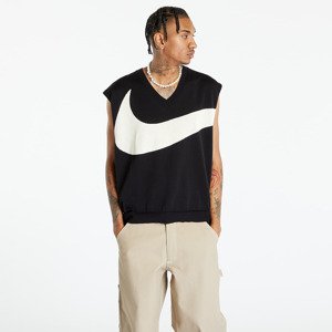Vesta Nike Swoosh Sweater Vest Black/ Coconut Milk XS