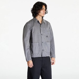 Košile C.P. Company Military Twill Emerized Workwear Shirt Excalibur Grey M
