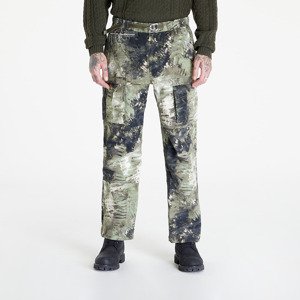 Kalhoty Nike ACG Smith Summit Men's Allover Print Cargo Pants Oil Green/ Medium Olive/ Reflective Silv S