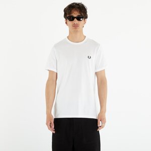 Tričko FRED PERRY Ringer Tee White S