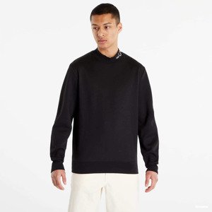 Mikina FRED PERRY Branded Collar Sweatshirt Black L