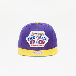 Kšiltovka Mitchell & Ness NBA Lakers B2B Snapback Hwc Los Angeles Lakers Purple/ Yellow Universal