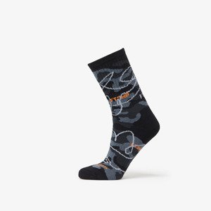 Ponožky Footshop The Basketball Socks Black Camo 36-38