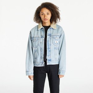 Bunda Calvin Klein Jeans Sherpa Denim Jacket Blue M