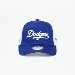 Kšiltovka New Era Los Angeles Dodgers Team Script Trucker Cap Dark Royal/ Optic White Universal