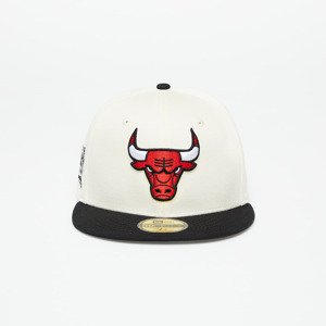 Kšiltovka New Era Chicago Bulls Championships 59Fifty Fitted Cap Optic White/ Black 7 1/2